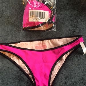 Pink Victoria's Secret Triangle Bikini